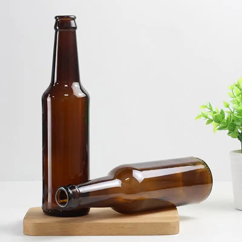Customized transparent round whiskey 750ml glass bottle (1).jpg
