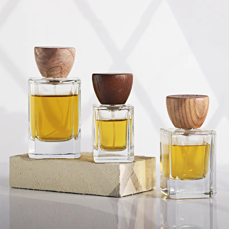 Clear Glass Square Perfume Bottles with Pump Sprayer 30ml 50ml 100ml (2).jpg