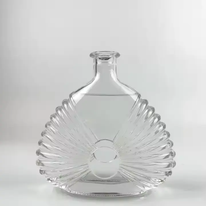 Best Wholesale Custom Empty Brandy Spirit Glass Bottles 700ml 750ml-E