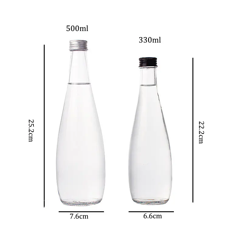 500ml Colorful Glass Beverage Water Bottle With Screw Cap (3).jpg