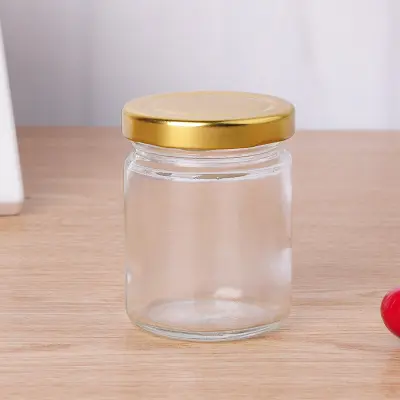 Wholesale Custom Glass Honey Jar with Metal Screw Cap (4).jpg