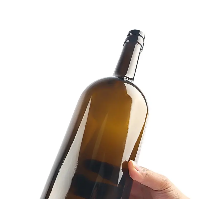 Empty 1500ml 1.5L Bottle Long Neck Glass Wine Bottle With Cork (6).jpg