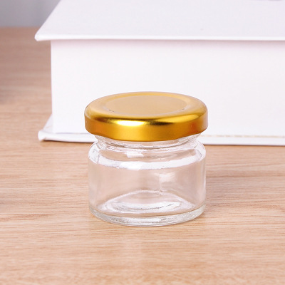 Wholesale Custom Glass Honey Jar with Metal Screw Cap (2).jpg