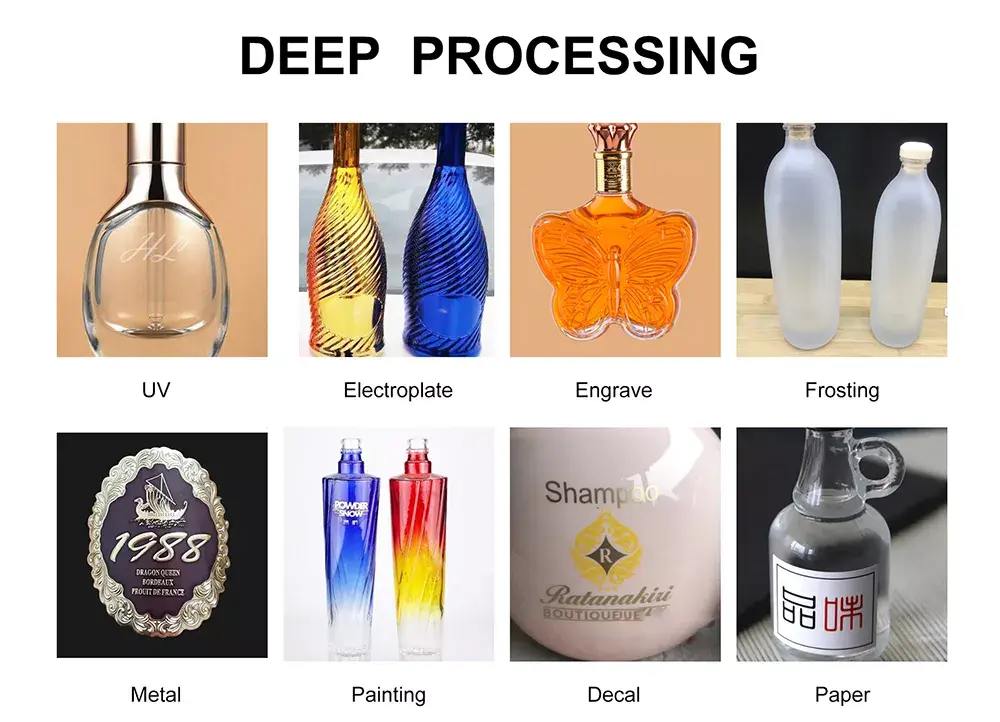 customized glass bottle