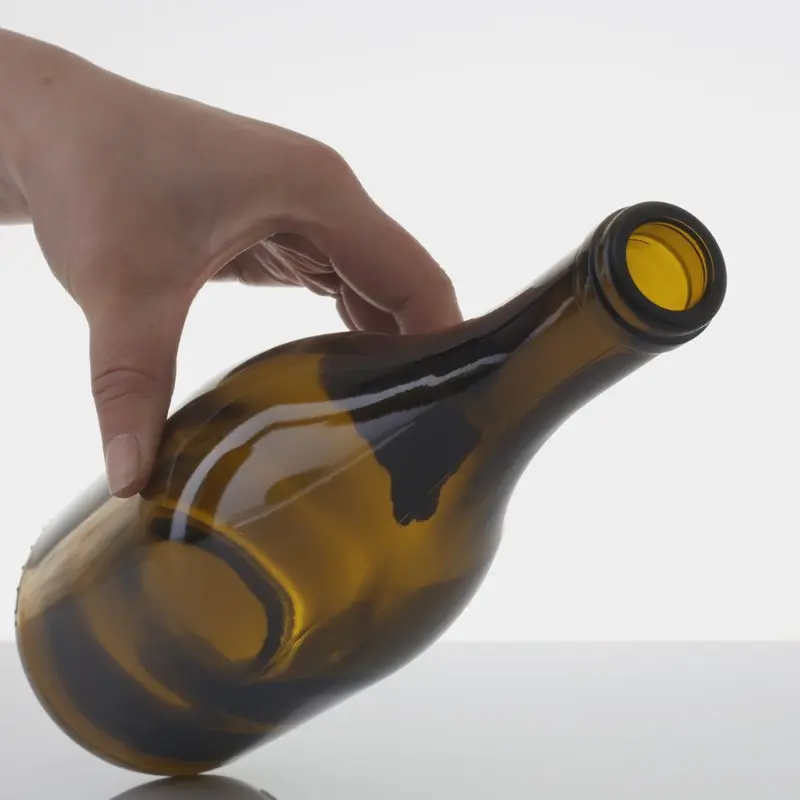Wholesale Dark Green Glass Wine Bottles 500ml & 750ml - Custom Logo, Cork Included  FDA Certified (2).jpg