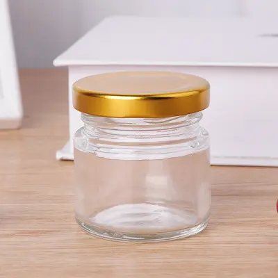 Wholesale Custom Glass Honey Jar with Metal Screw Cap (3).jpg